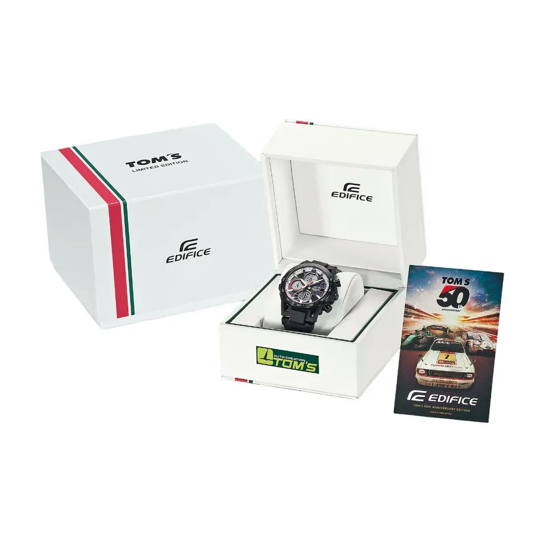 Reloj Casio Edifice Sospensione Tom´s 50th Aniversario EFS-S641TMS-1A