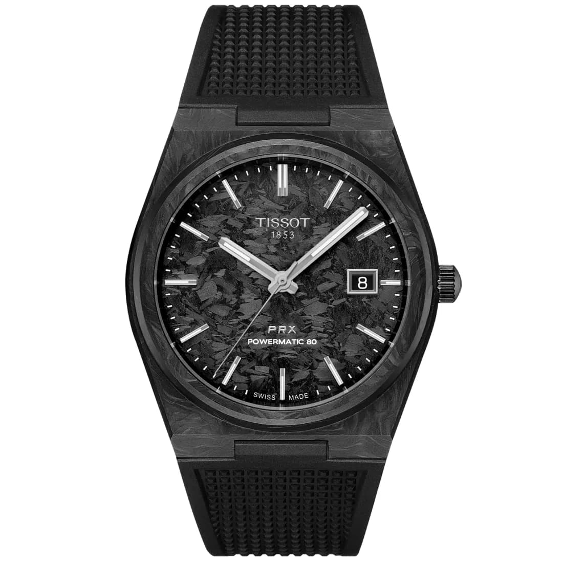 Reloj Tissot PRX Powermatic 80 Carbon T137.907.97.201.00