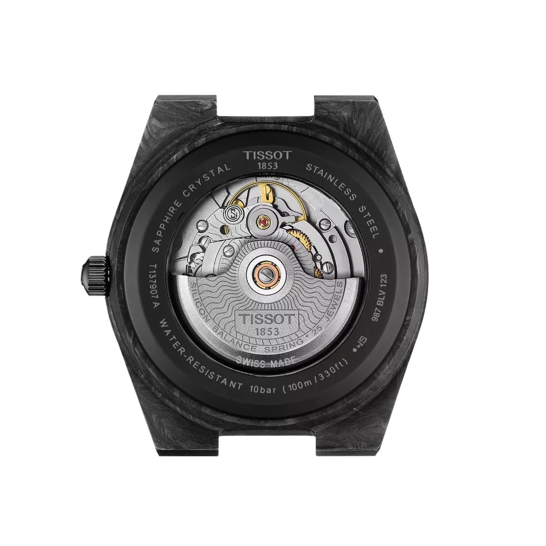 Reloj Tissot PRX Powermatic 80 Carbon T137.907.97.201.00