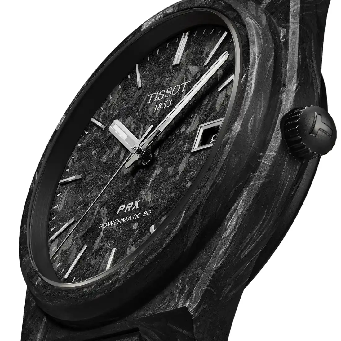 Reloj Tissot PRX Powermatic 80 Carbon T137.907.97.201.00