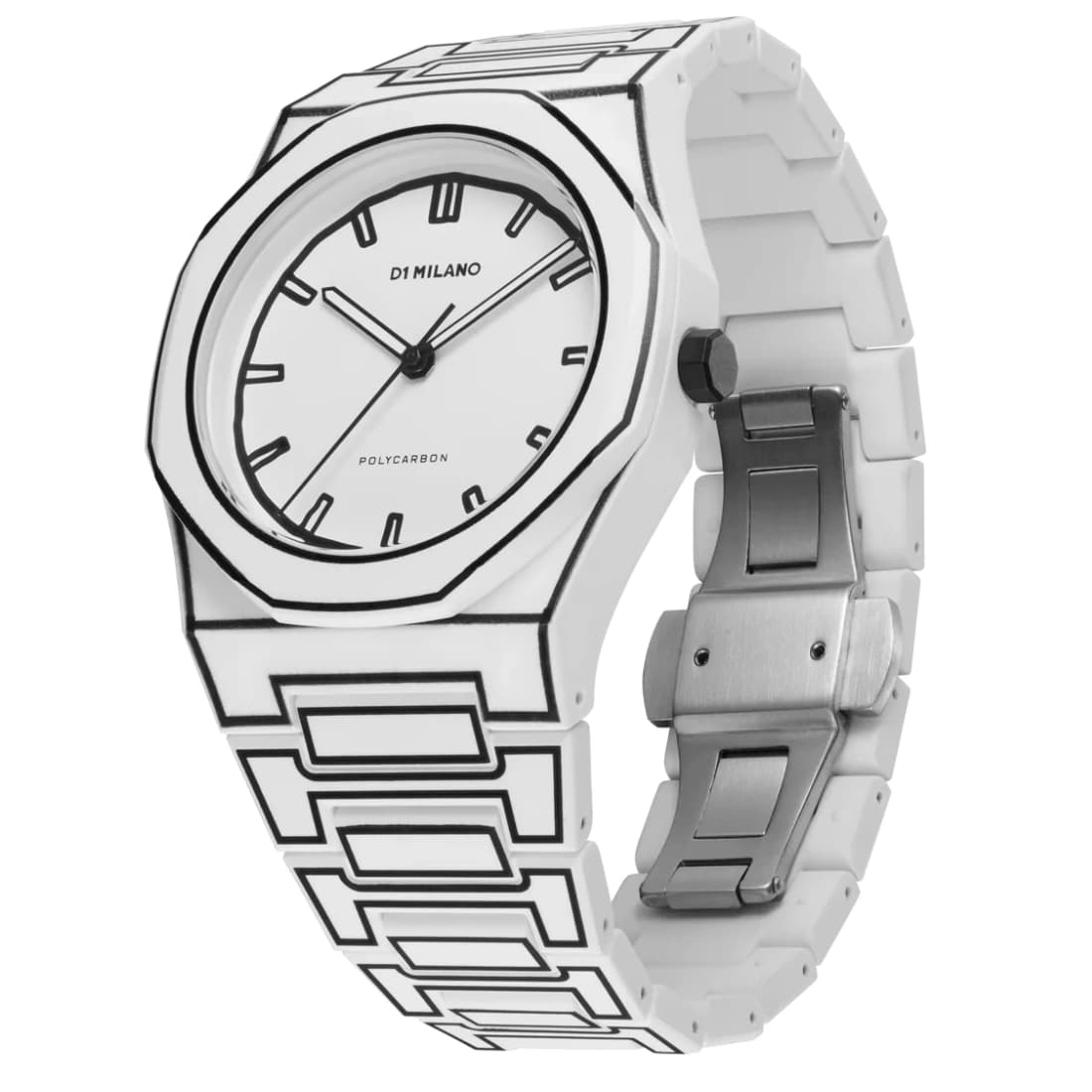 Reloj D1 Milano White Sketch D1-PCBJ34