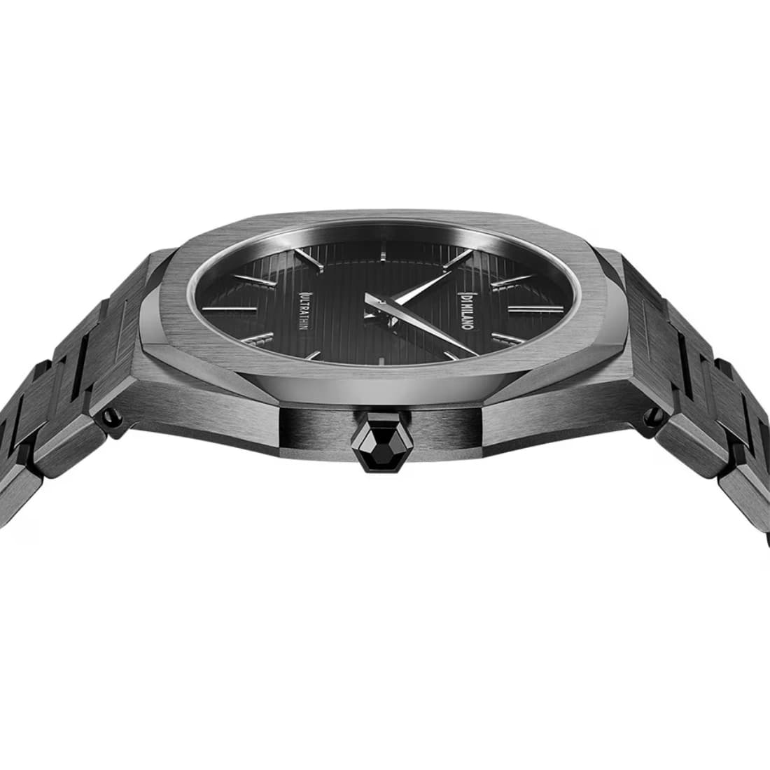 Reloj D1 Milano Ultra Thin Gun Metal D1-UTBJ15