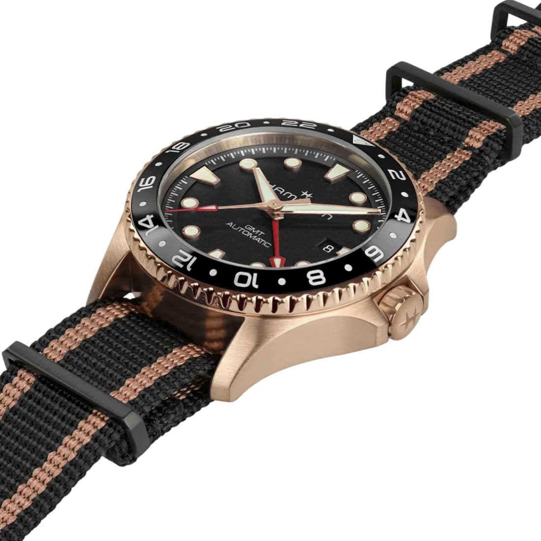 Reloj Hamilton Khaki Navy Scuba GMT H82565930